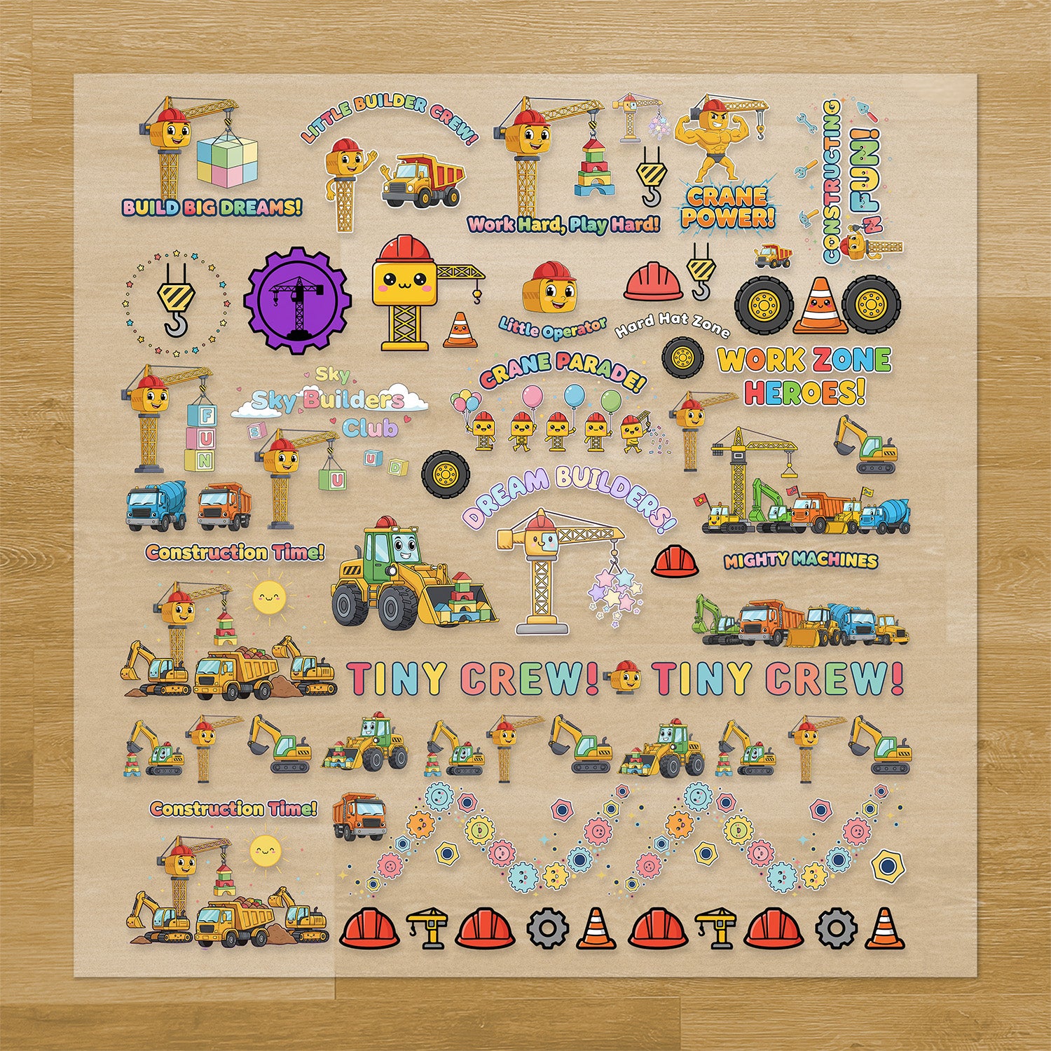 Cranes Pressables Pack