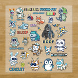 Cute Robot Animals Pressables Pack