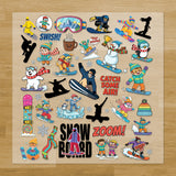 Snowboarding Pressables Pack