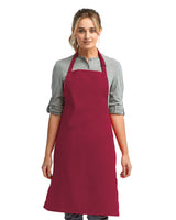 "Artisan Collection by Reprime RP150 "Colours" Sustainable Bib Apron"