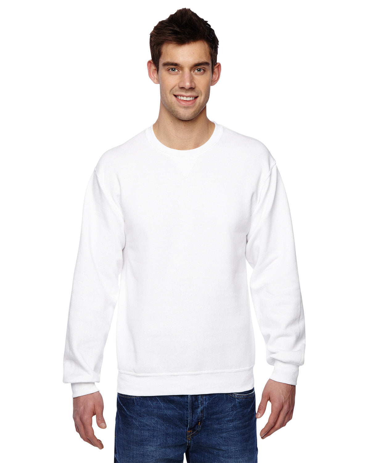 Fruit of the Loom SF72R Adult SofSpun Crewneck Sweatshirt