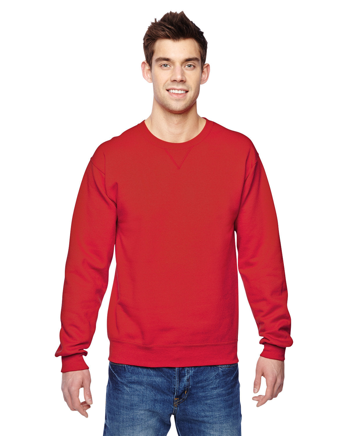 Fruit of the Loom SF72R Adult SofSpun Crewneck Sweatshirt