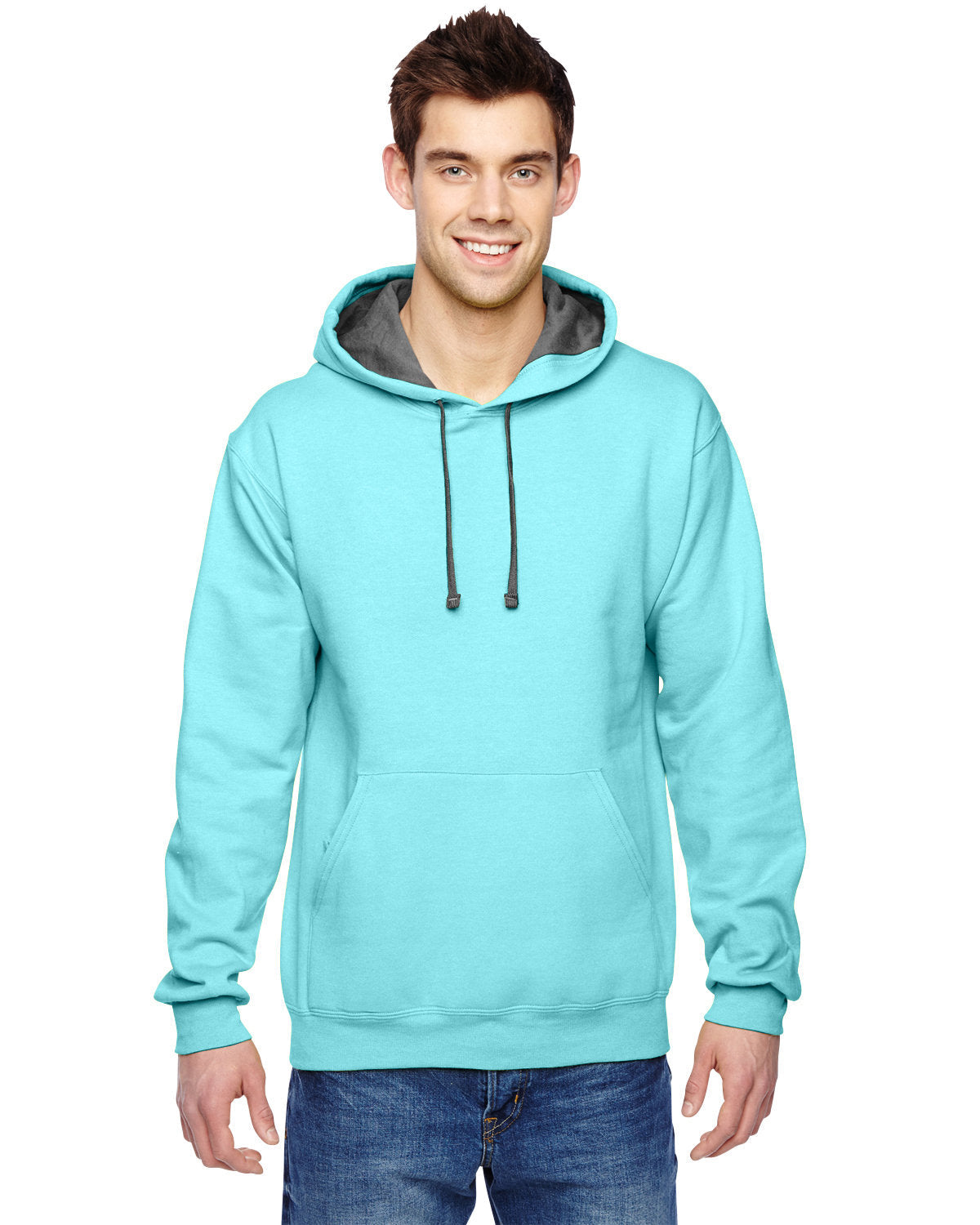 Fruit of the Loom SF76R Adult SofSpun Hooded Sweatshirt