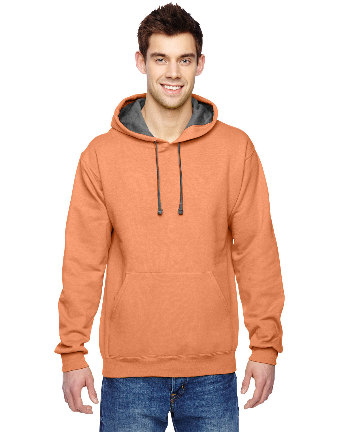 Fruit of the Loom SF76R Adult SofSpun Hooded Sweatshirt