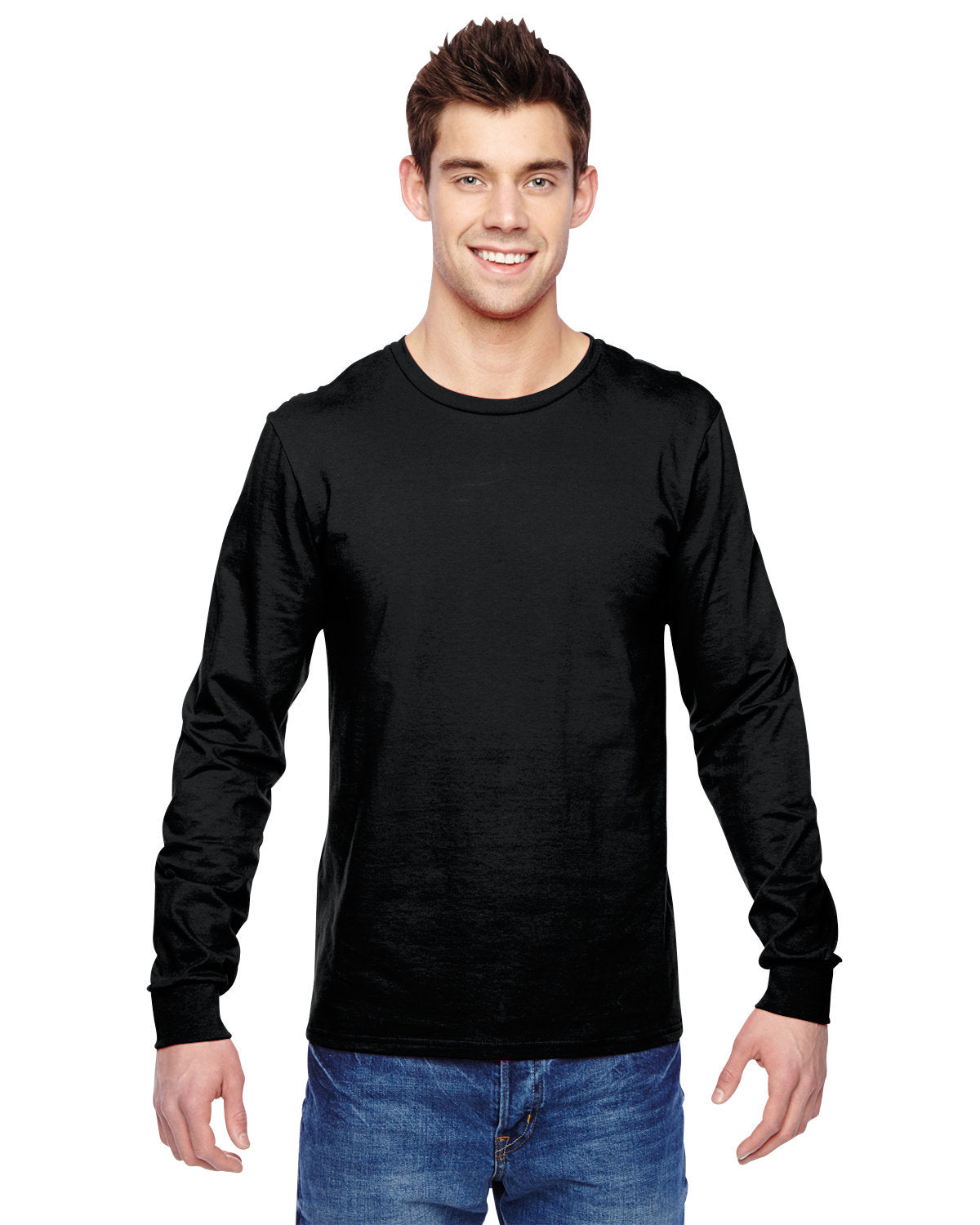 Fruit of the Loom SFLR Adult Sofspun Jersey Long-Sleeve T-Shirt