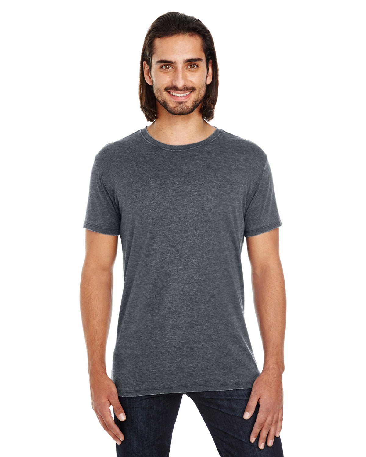 Threadfast Apparel 108A Unisex Vintage Dye Short - Sleeve T-Shirt - Ninja Transfers