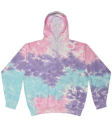 Tie - Dye CD877 Adult Tie - Dyed Pullover Hooded Sweatshirt - Ninja Transfers