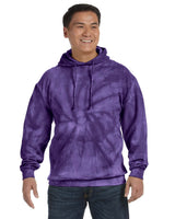 Tie - Dye CD877 Adult Tie - Dyed Pullover Hooded Sweatshirt - Ninja Transfers