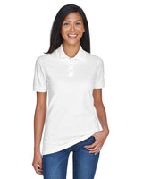 UltraClub 8530 Ladies' Classic Piqu Polo - Ninja Transfers